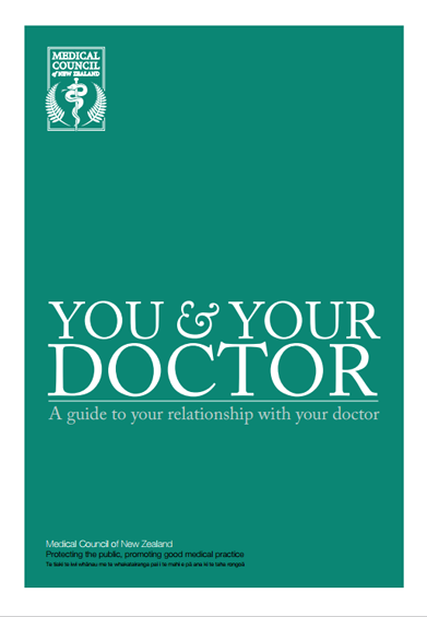 Medical Council of NZ Professional Boundaries in Healthcare guide cover